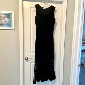 NY & Co crochet styled maxi dress
